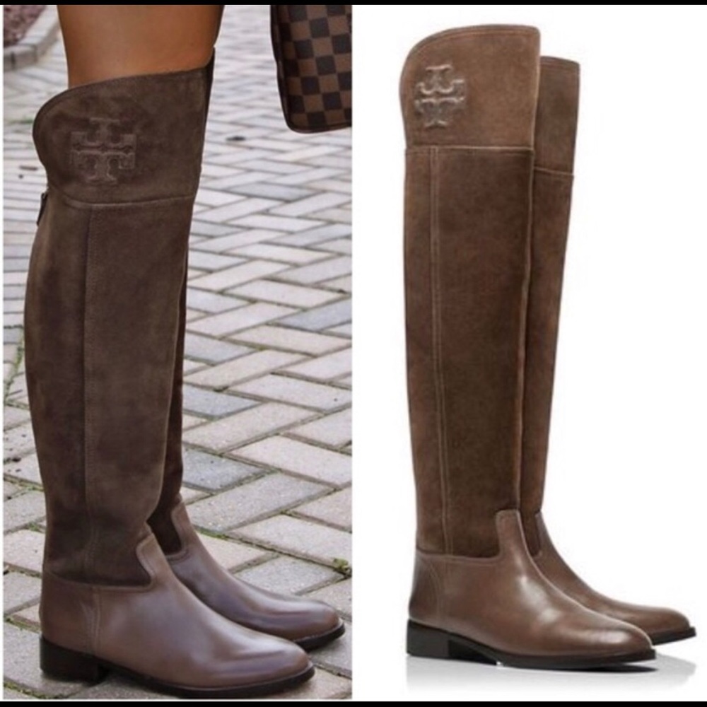 Tory Burch Over The Knee Simone Boots